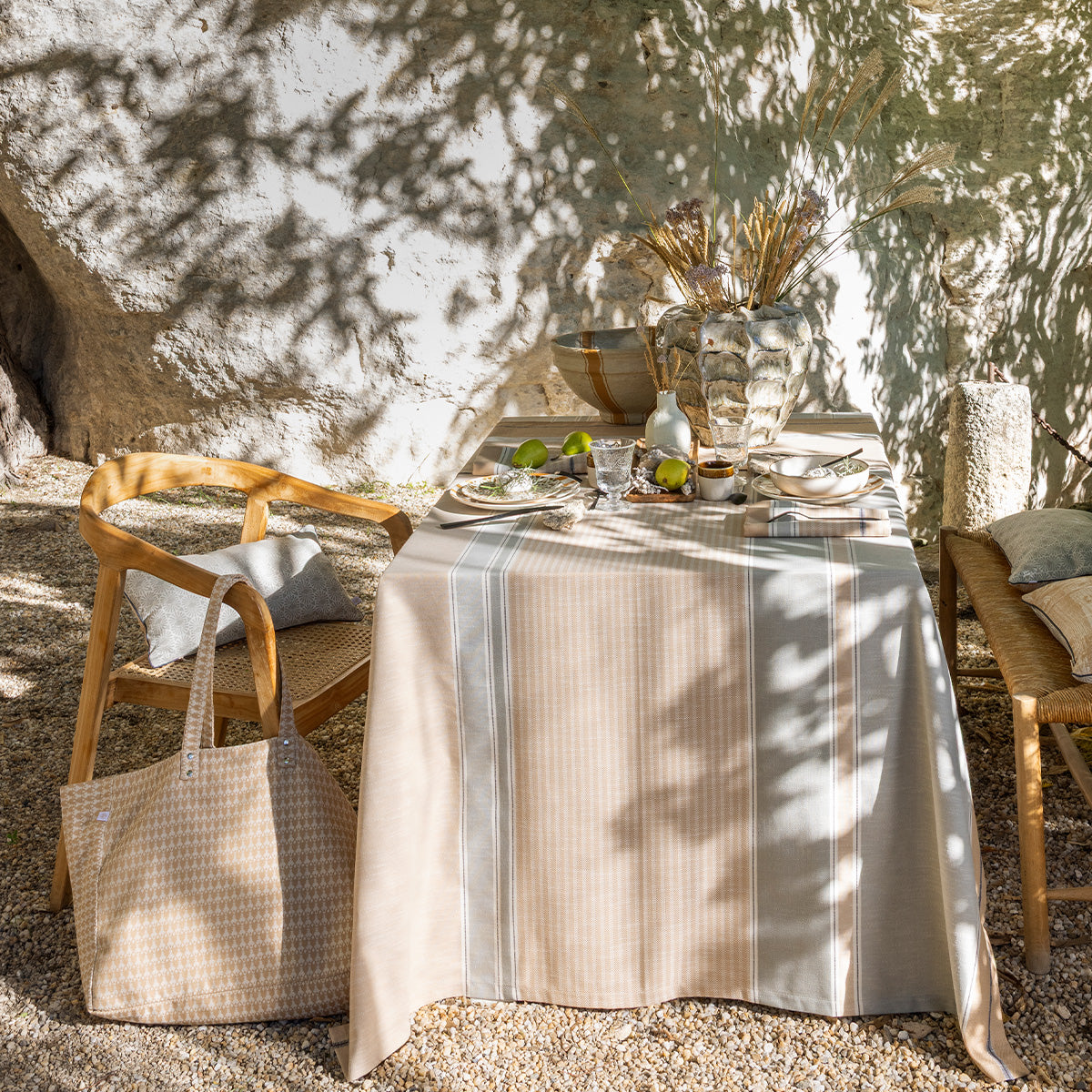Dune - Cotton Tablecloths, Napkins & Runners