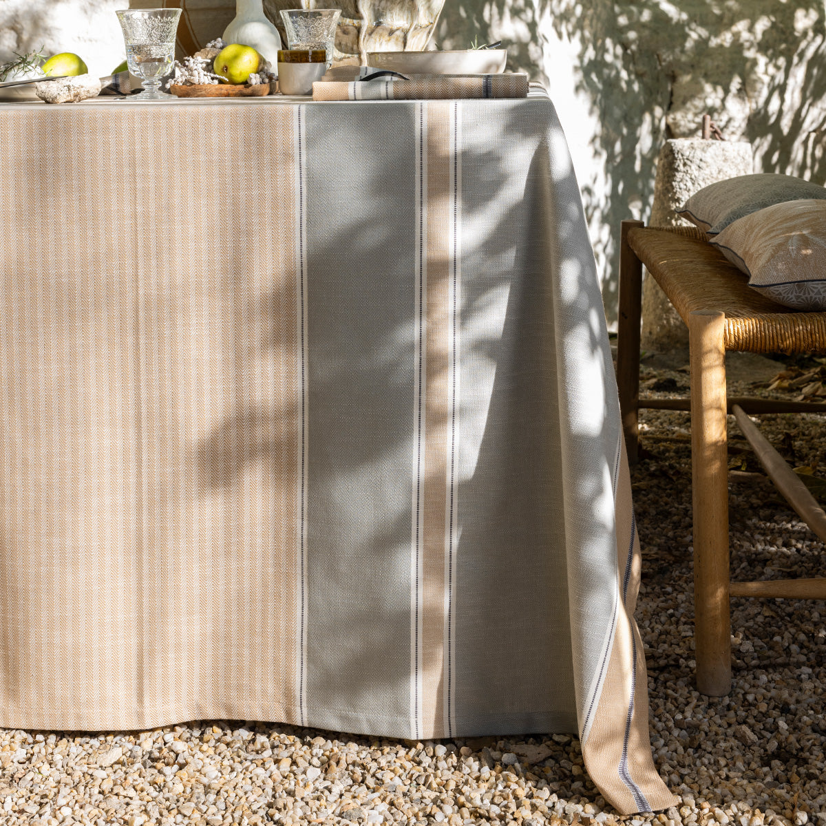 Dune - Cotton Tablecloths, Napkins & Runners