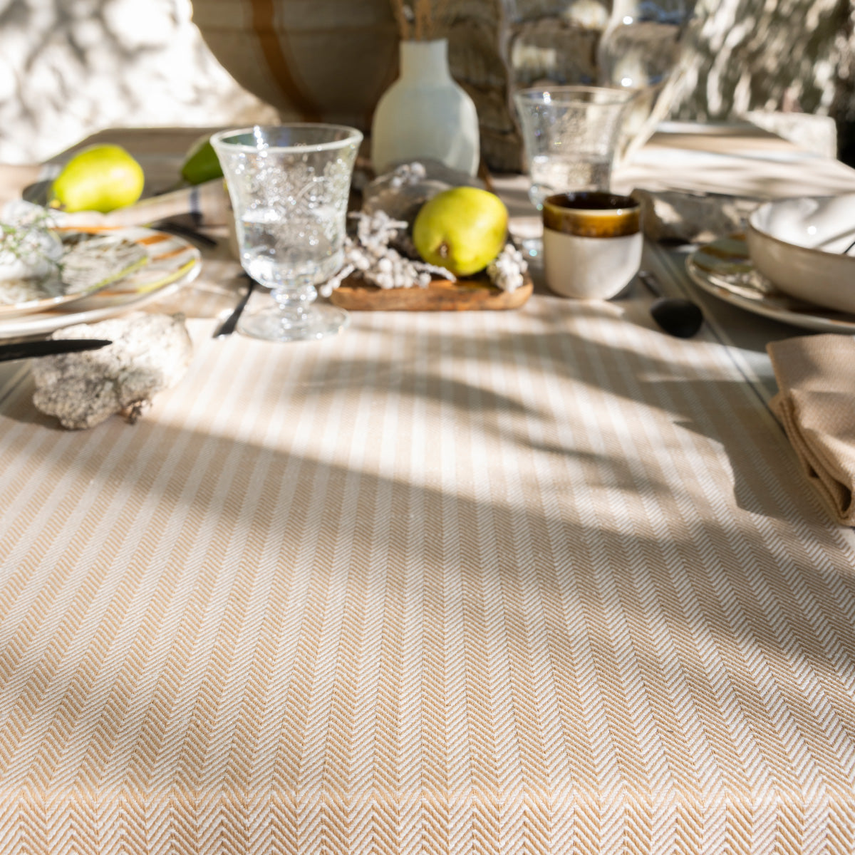 Dune - Cotton Tablecloths, Napkins & Runners