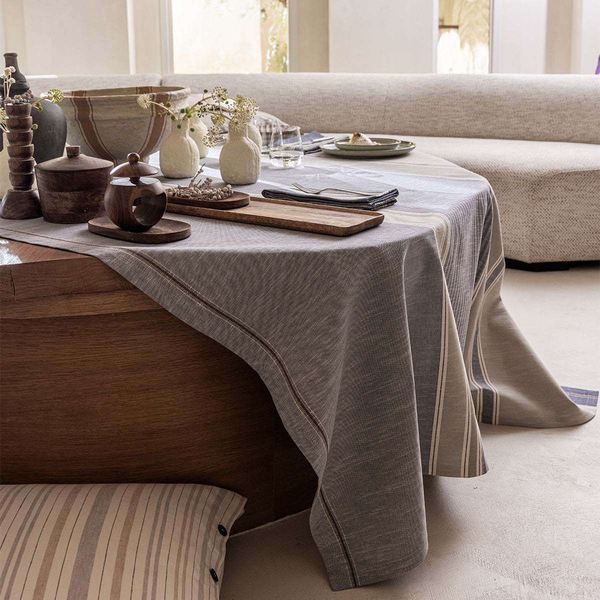 Dune - Cotton Tablecloths, Napkins & Runners