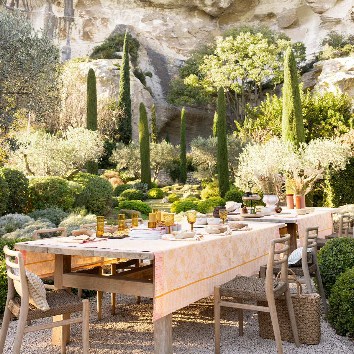 Été Indian - Linen Tablecloths, Placemats, Napkins & Runners