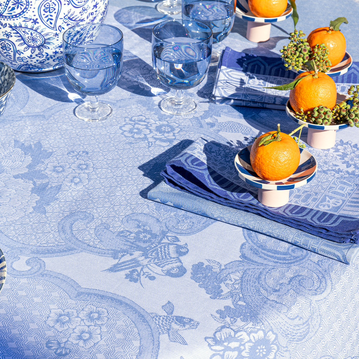 Promenade Imperiale - Cotton Tablecloths, Napkins & Runners