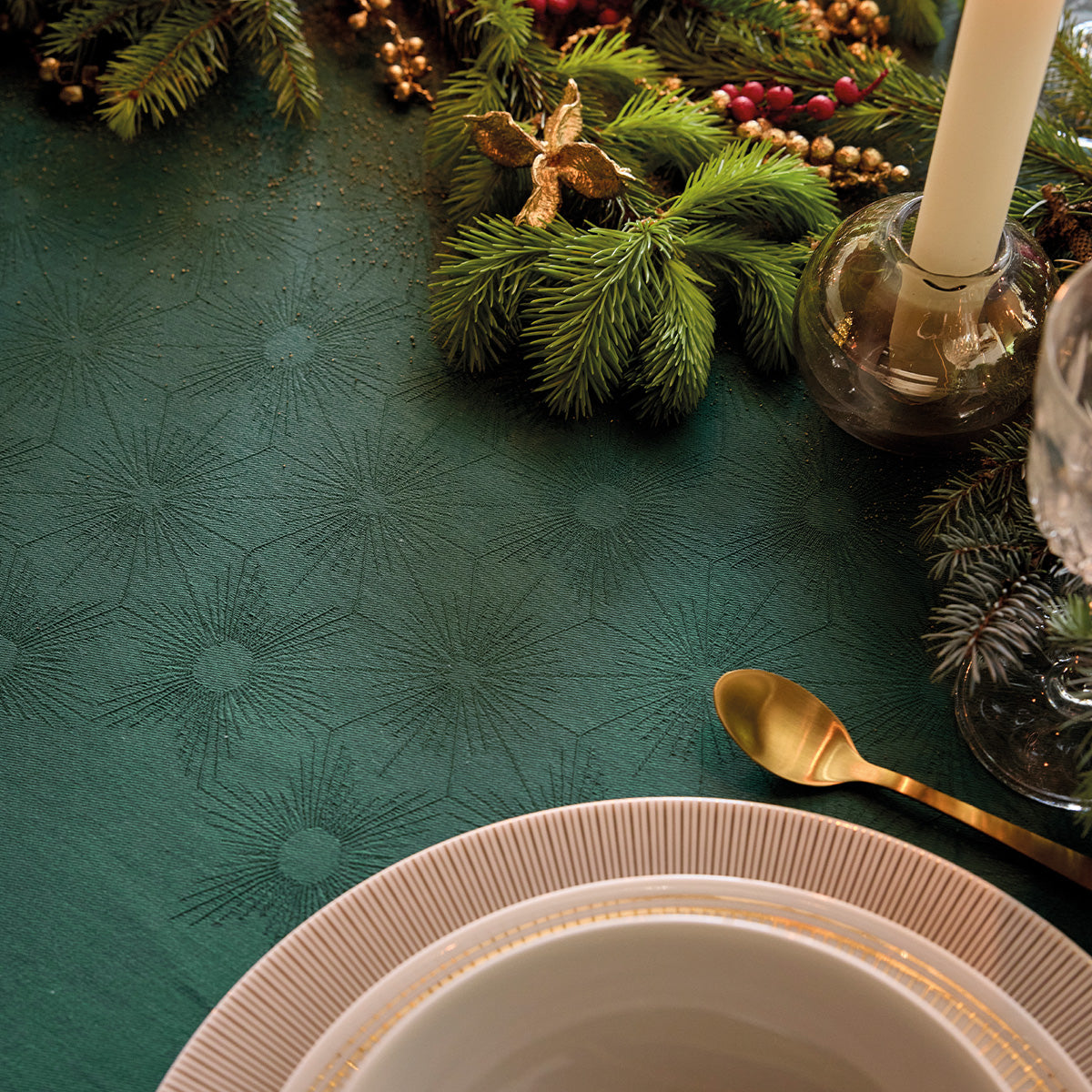 Sous les Étoiles - Cotton Tablecloths, Napkins, Placemats & Runners