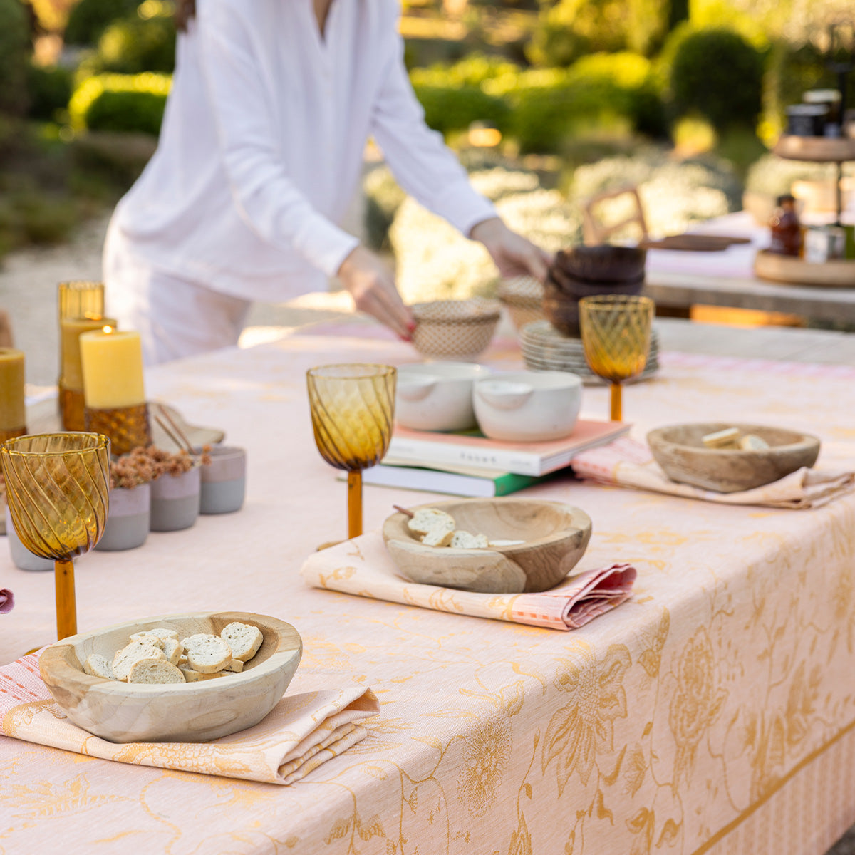 Été Indian - Linen Tablecloths, Placemats, Napkins & Runners