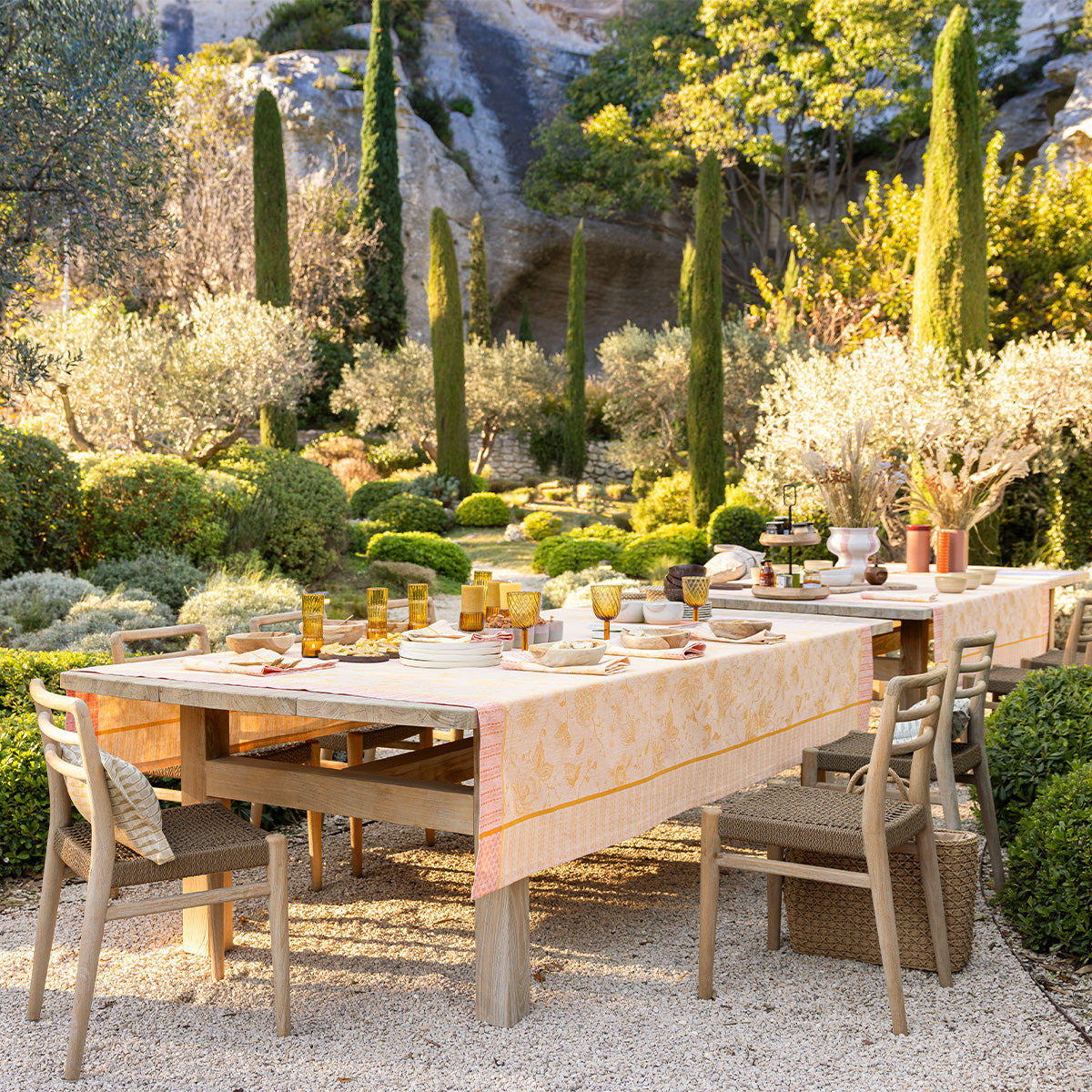 Été Indian - Linen Tablecloths, Placemats, Napkins & Runners