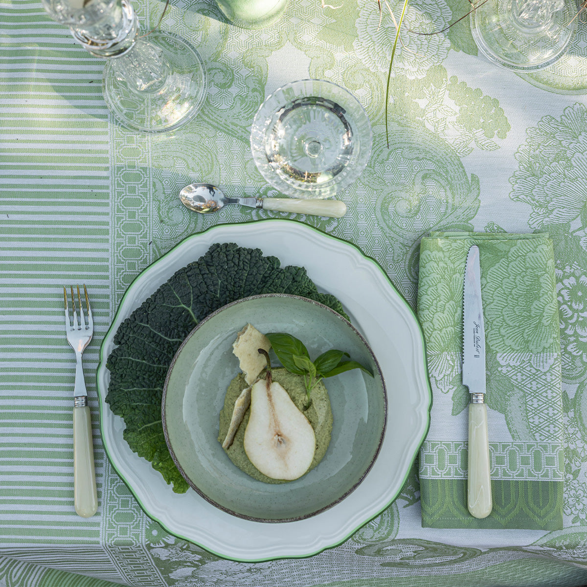 Promenade Imperiale - Cotton Tablecloths, Napkins & Runners