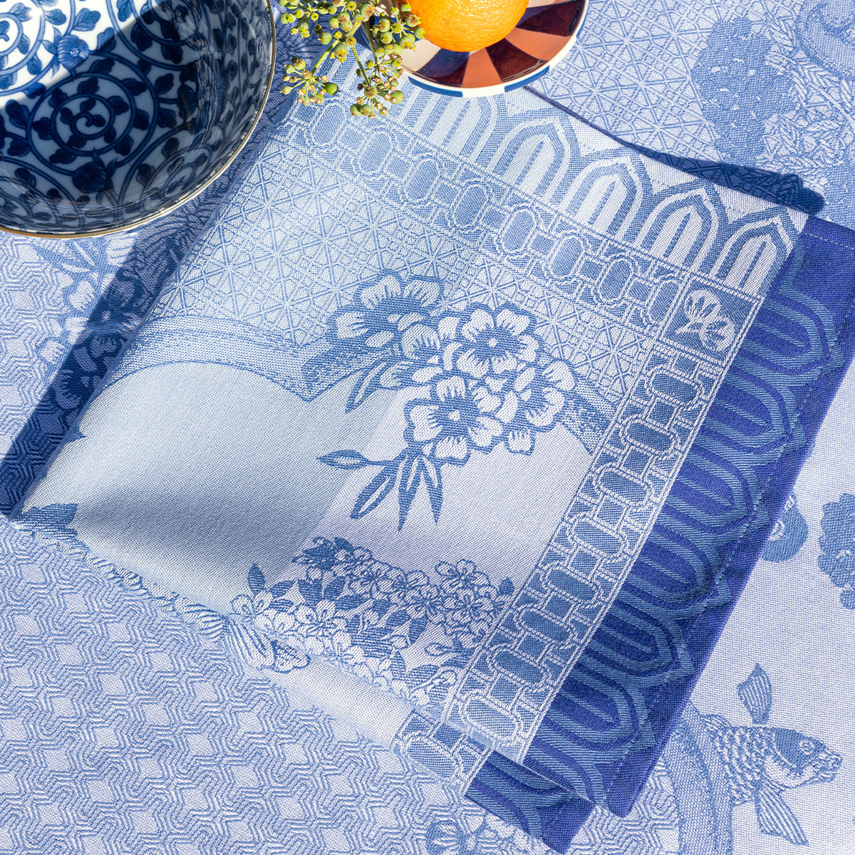 Promenade Imperiale - Cotton Tablecloths, Napkins & Runners