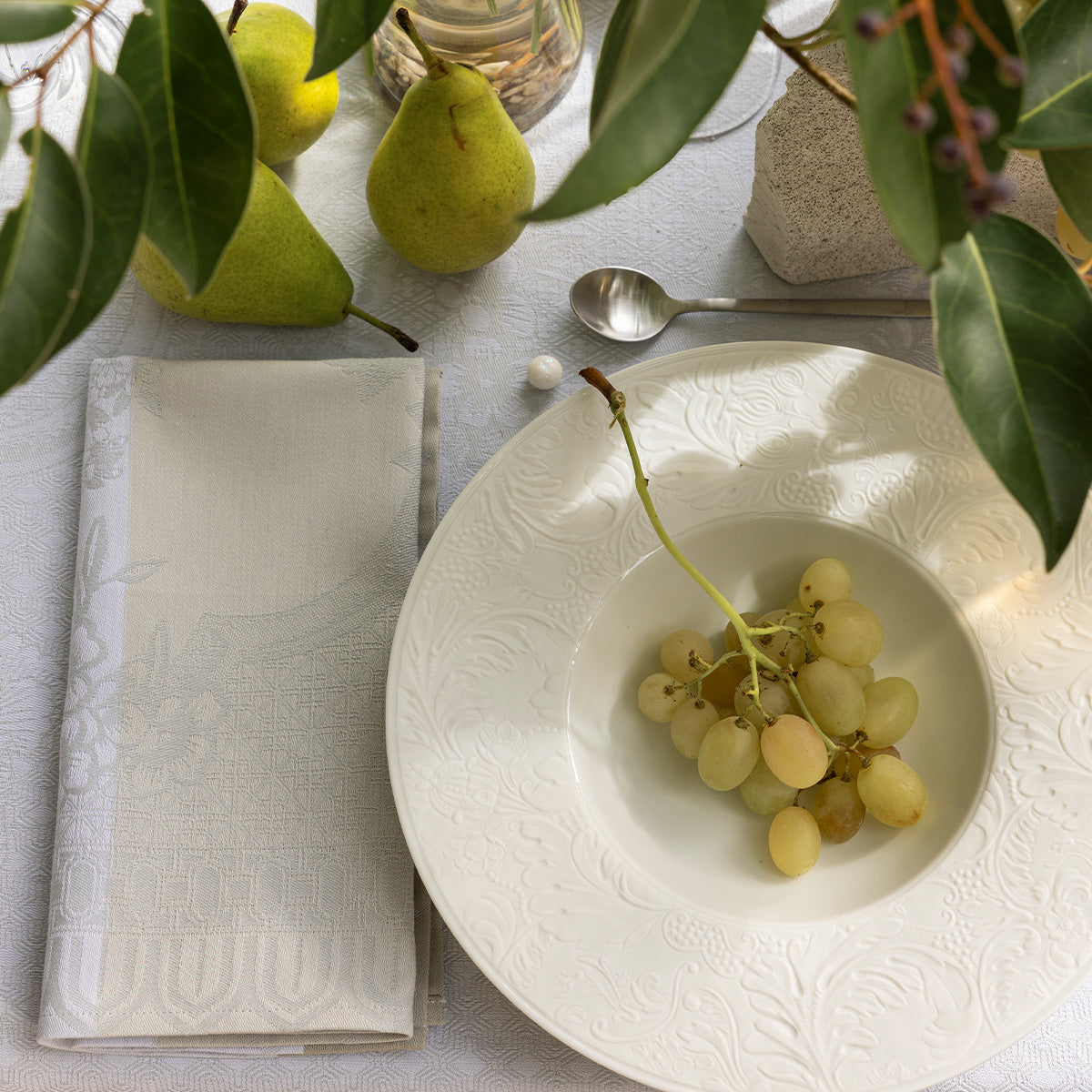 Promenade Imperiale - Cotton Tablecloths, Napkins & Runners