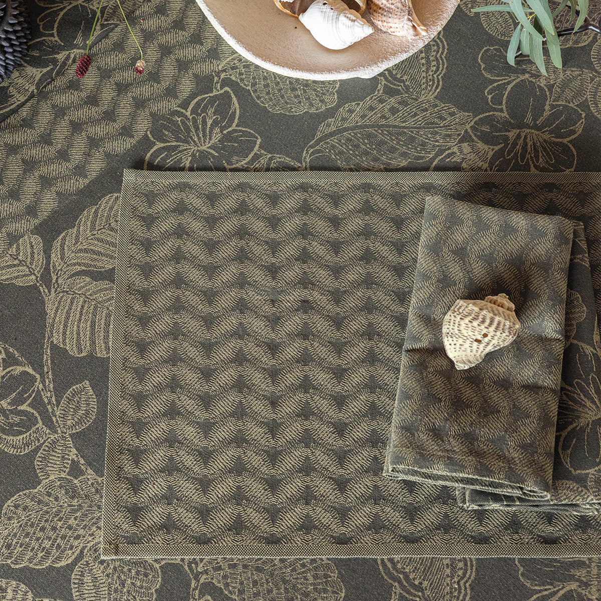 Sulawesi Feuillage - Set of 4 Napkins