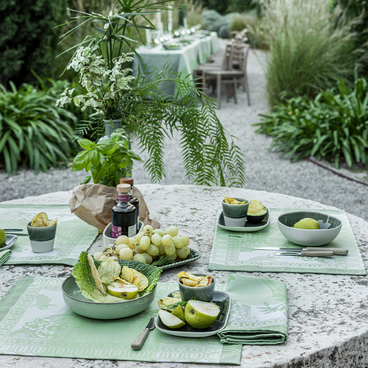 Promenade Imperiale - Cotton Tablecloths, Napkins & Runners