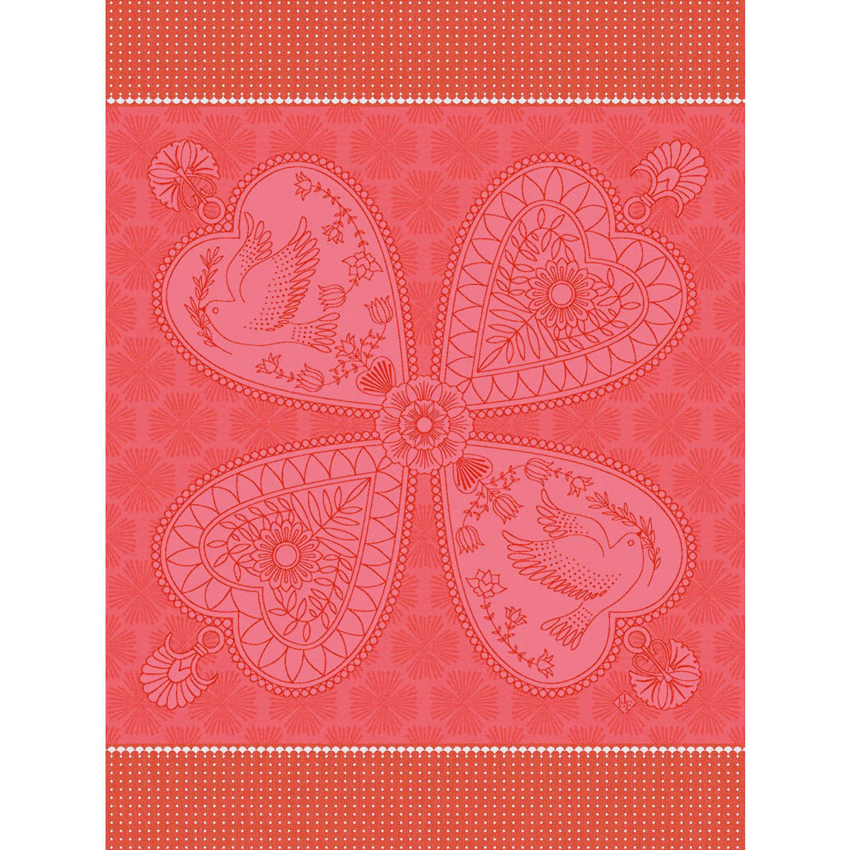 Peace & Love - Cotton Tea Towel