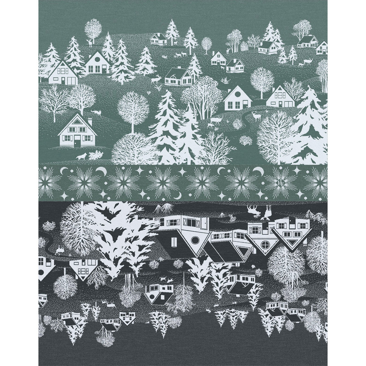 Sous Les Etoiles - Cotton Tea Towel (Holiday Collection)