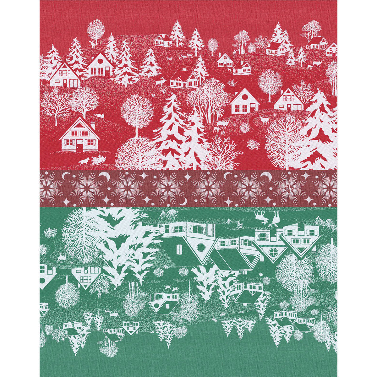 Sous Les Etoiles - Cotton Tea Towel (Holiday Collection)