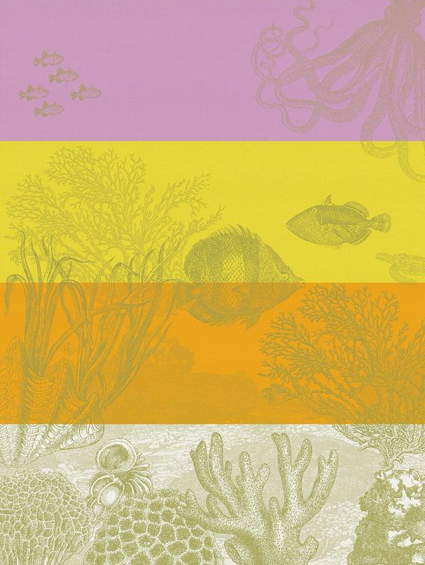 Sous L'Ocean - Cotton Tea Towel