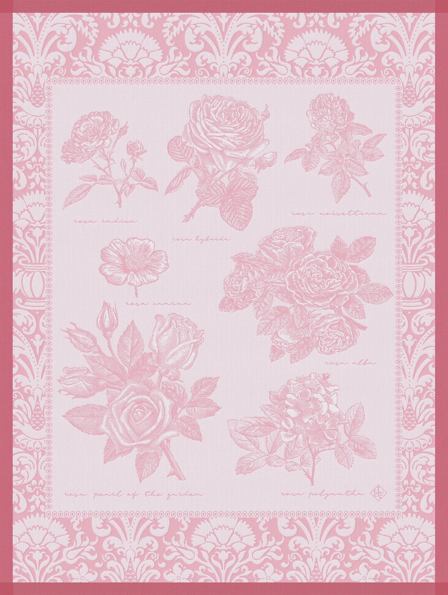Jardin des Roses - Cotton Tea Towel