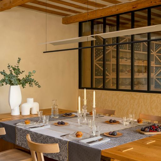 Voyage Iconique Enduit - Coated Cotton Tablecloths & Placemats