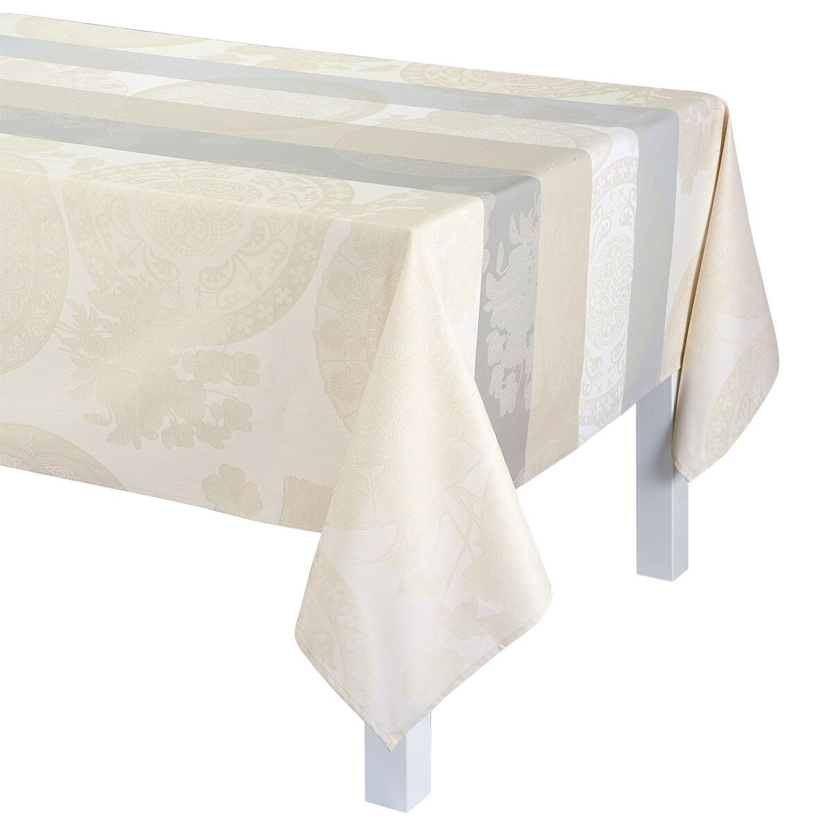 Fleurs Gourmandes - Coated Tablecloth & Napkins