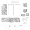 Argento Jacquard Duvet Cover & Shams