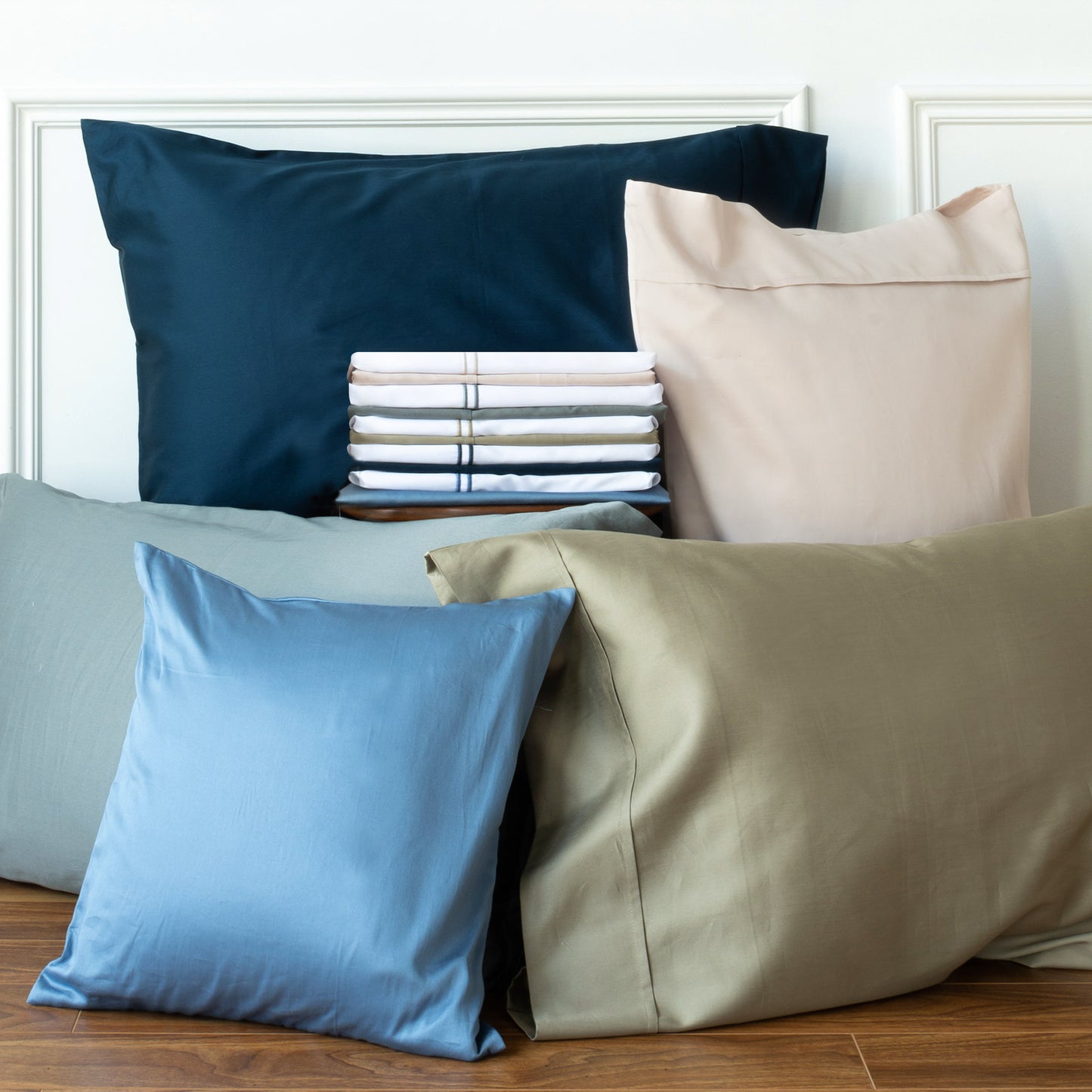 Capri Cotton Sateen Sheet Sets (Colours 1-49)