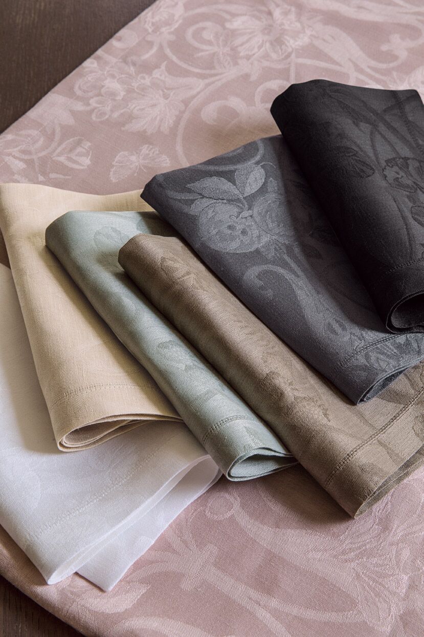Tivoli - Linen Tablecloth, Runner, Placemats & Napkins