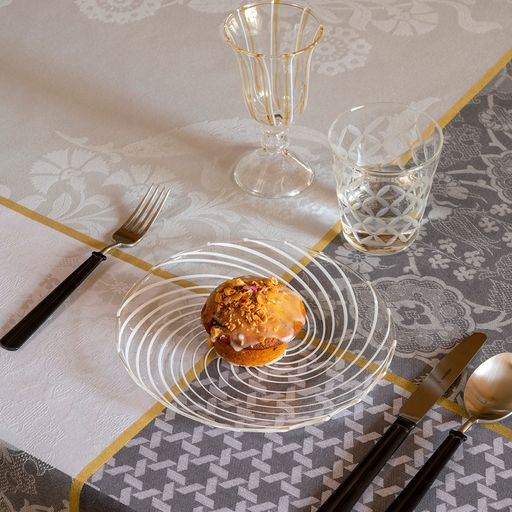 Voyage Iconique Enduit - Coated Cotton Tablecloths & Placemats