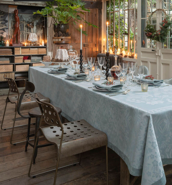 Holiday Poesie D'Hiver - Tablecloth, Placemats, Napkins