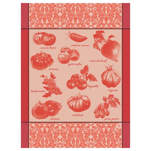 Red Tomates Etc. - Cotton Tea Towel