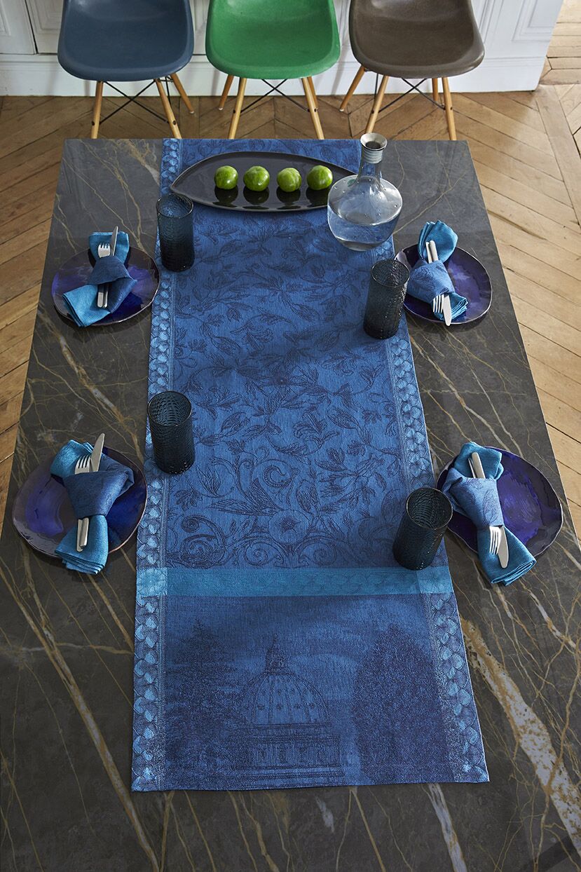 Symphonie Baroque - Linen Tablecloth, Placemats, Napkins & Runners