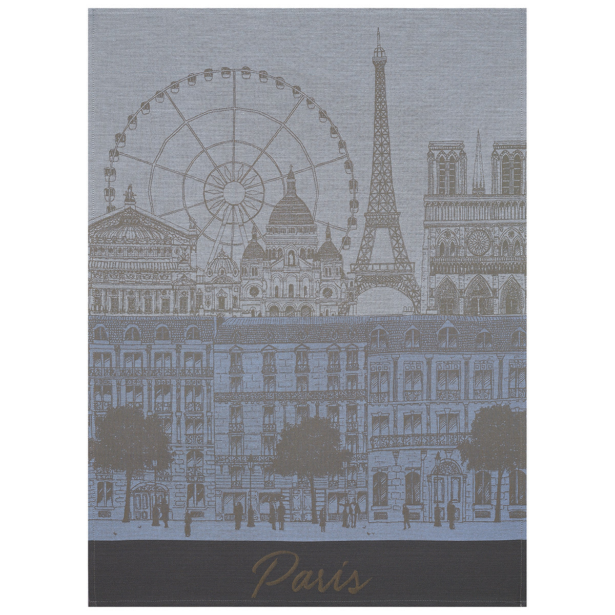 Paris Panorama - Azure