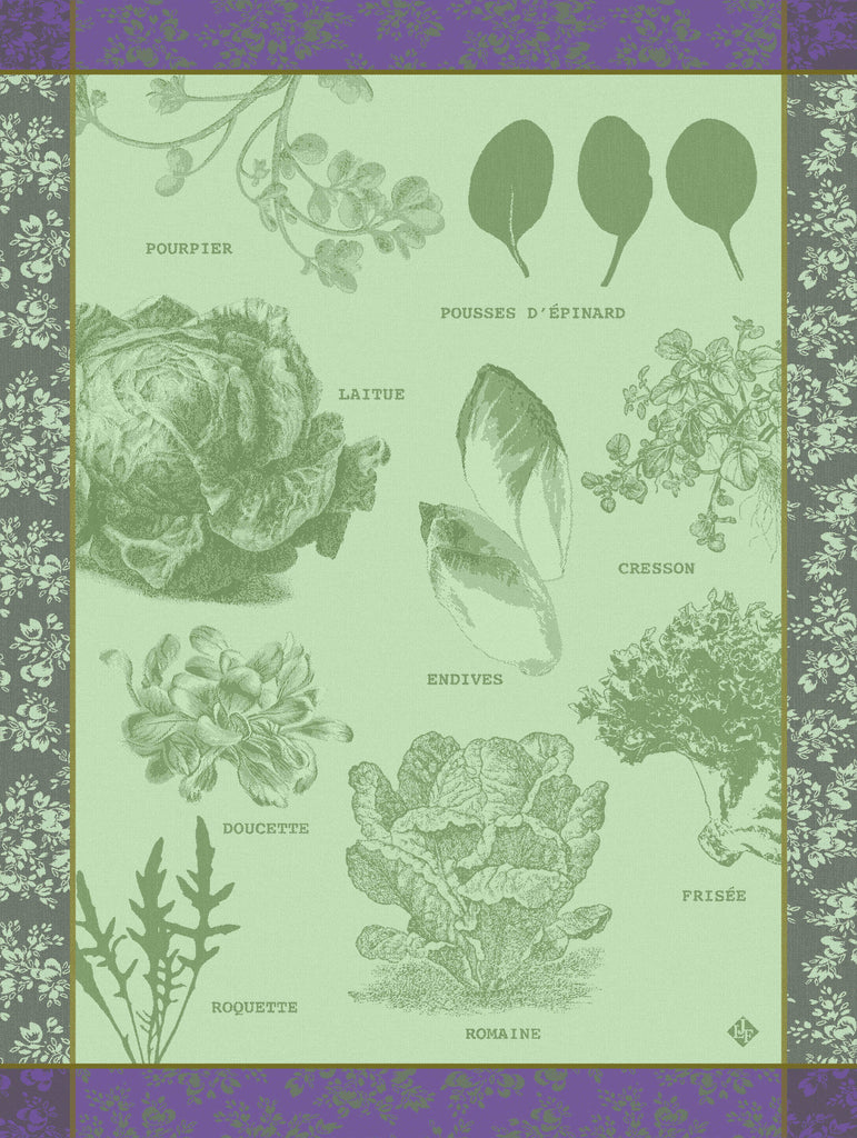 Salades Illustrees - Laitue (Green)